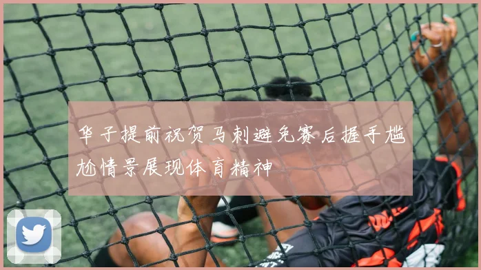 华子提前祝贺马刺避免赛后握手尴尬情景展现体育精神