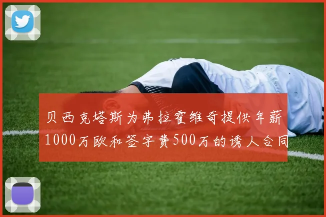 贝西克塔斯为弗拉霍维奇提供年薪1000万欧和签字费500万的诱人合同